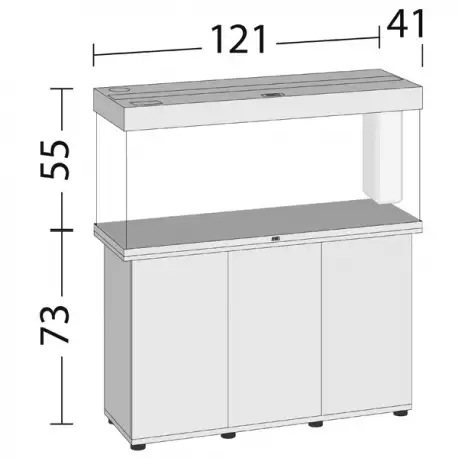 Aquariums de Bureau  tout équipé - 240 Litres